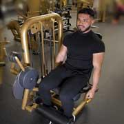 Preacher Curl Machine Demonstration