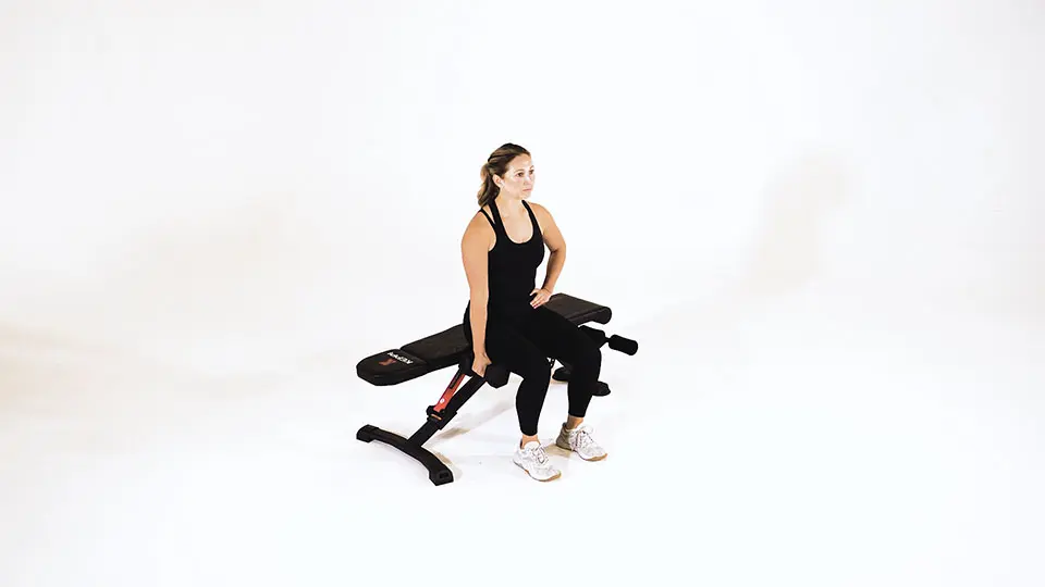 Barbell Lunge Demonstration