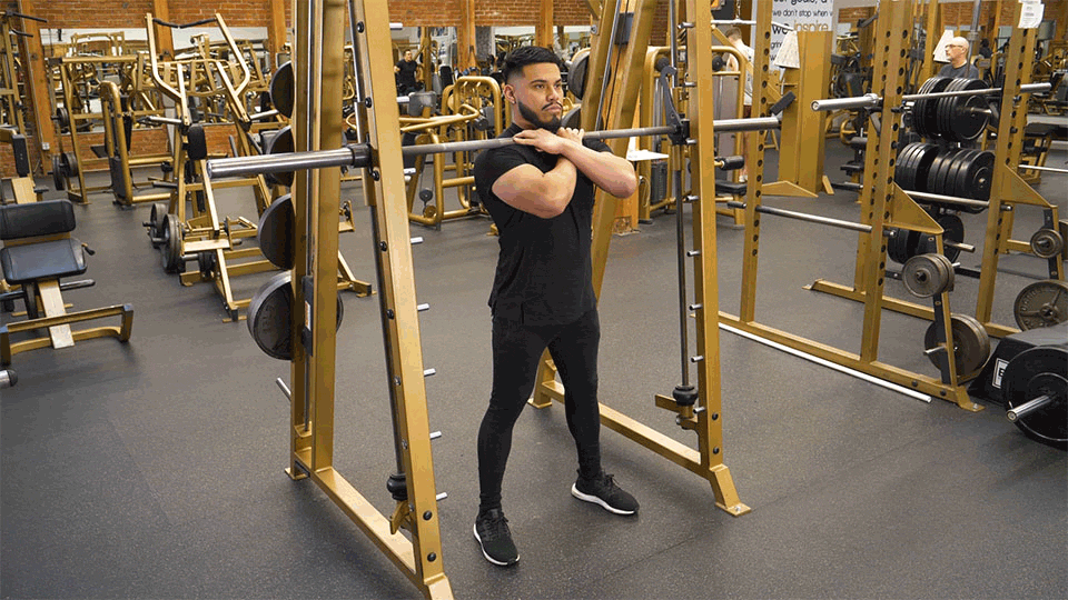 Smith Machine Front Squat JEFIT Smith Machine Front Squat JEFIT