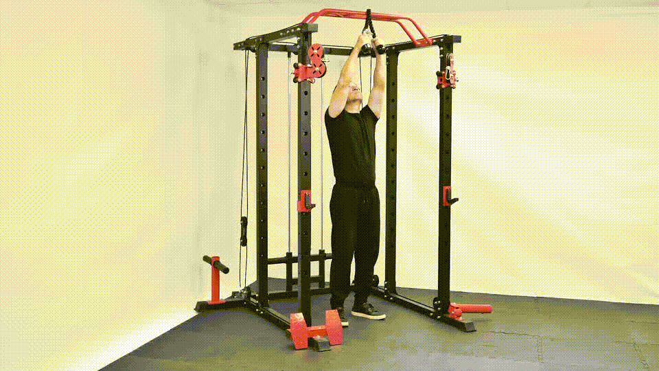 Cable Rope Pull-Up  A Strength Exercise