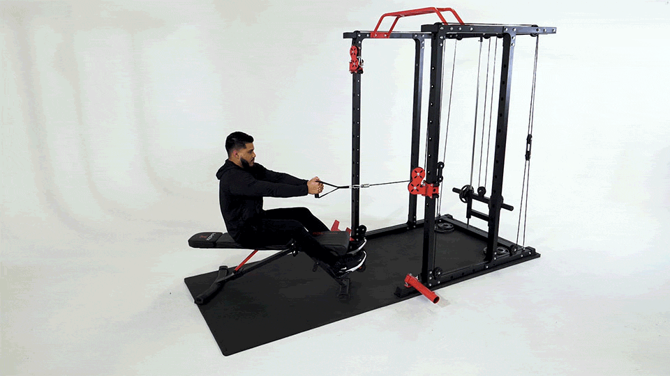 Wide-Grip Seated Cable Row - Muscle & Fitness