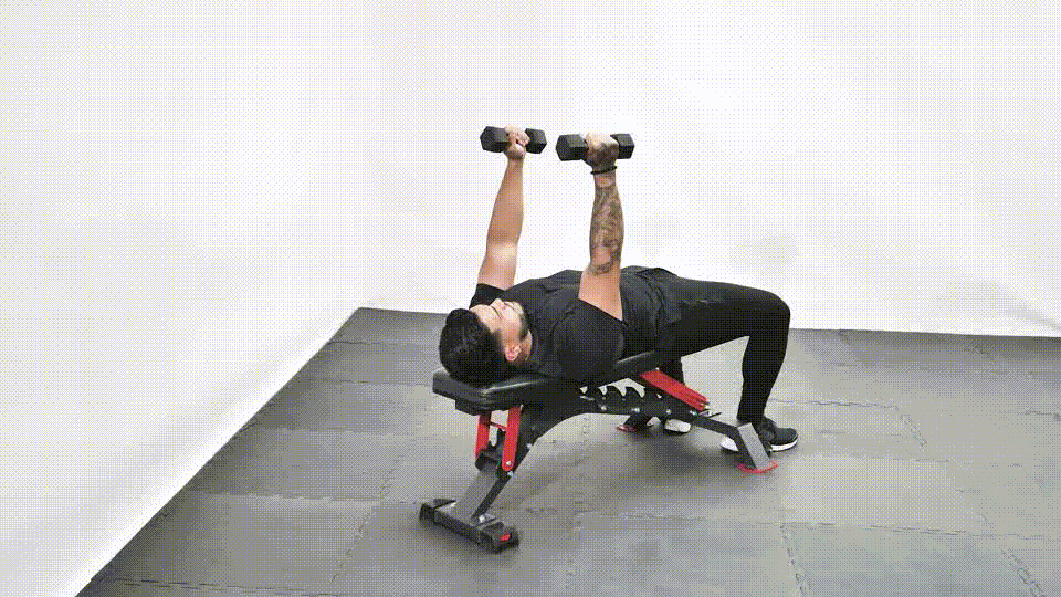 my go to db upper body exercises, Tricep Extension