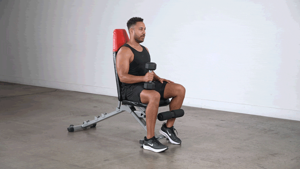 Machine Seated Single-Leg Calf Raise