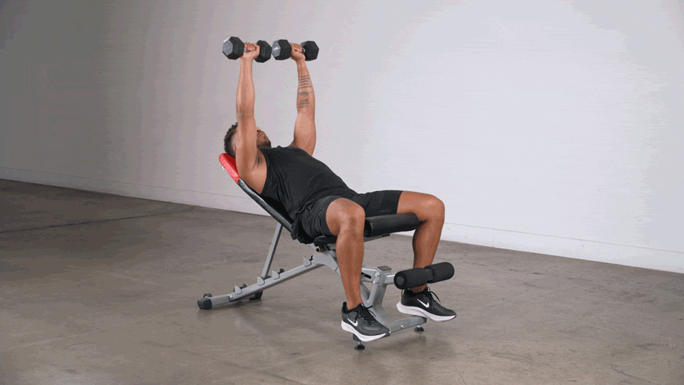 Incline Dumbbell Press Incline Dumbbell Press