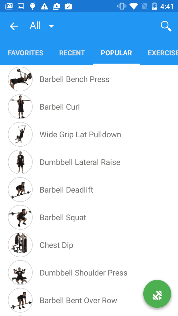 JEFIT Android Version 9.0 Update