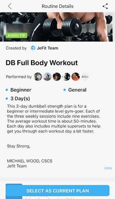 full body dumbbell workout
